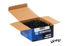 PARAFUSO  DW CABEÇA TROMBETA  FENDA PHS PONTA AGULHA FOSFATIZADO 3,5X25MM - CX - 1000UN