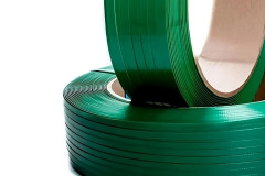 FITA DE ARQUEAR VERDE PET-ESPESSURA 0,7MM,LARGURA 16MM,COMPRIMENTO 1100M