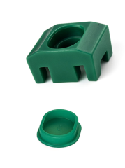 TAMPA PARA O FIXADOR VERDE