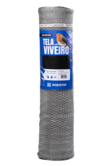 TELA HEXAGONAL VIVEIR0 1/2 BWG 26 X 1,5 X 50M